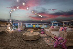 Terrace/patio - Stunner on Delaware/City Views/2 Rftop Decks (Nashville)