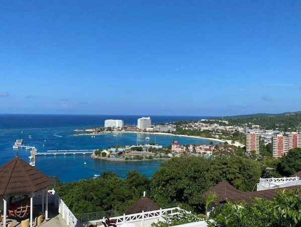 Vue depuis l’hébergement