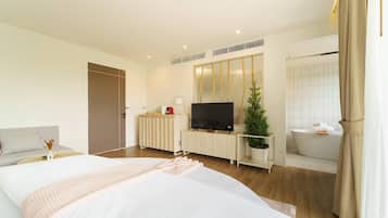 蜜月套房 | 1 間睡房、高級寢具、獨特設計、獨特裝修