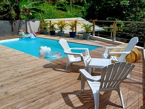 Pool - Villa Caraibea vue mer des Caraïbes et spa Privé (Sainte-Luce)