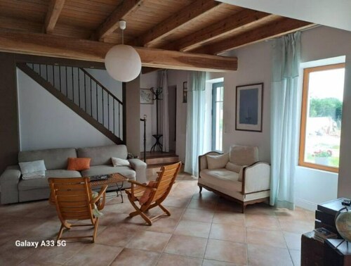 Maison aux pieds  des marais salants