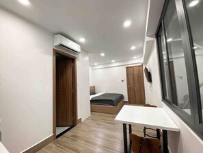 1 bedroom, WiFi, bed sheets - B786/ Studio 25m2/ Big Window + Kitchen + Netflix (Thành phố Hồ Chí Minh)