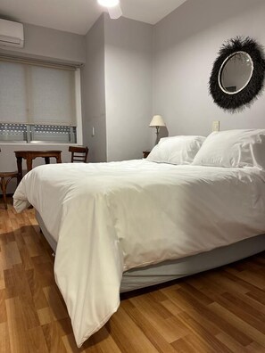 Wifi gratis y ropa de cama