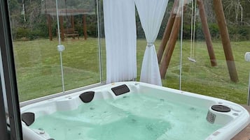 Casa lua de mel, banheira de hidromassagem, ao lado da montanha | Parte interna