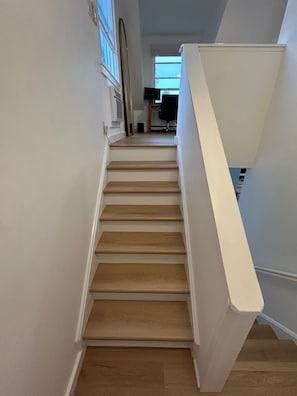Stairs to 2nd BR / loft space 