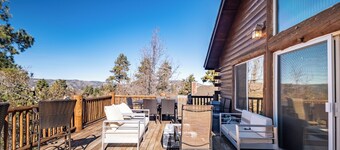 Hot Tub, Fire Pit, Game Room, Large Deck, Views Angels Camp Lodge by Avantstay