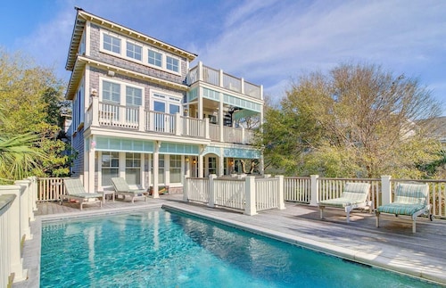 913 Carolina Boulevard by Avantstay Private Pool, Ocean View, Rooftop