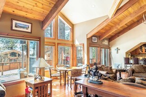 House (5 Bedrooms) | Interior - Luxury Incline Village Cabin w/ Lake Views, Game Room, Firepit & Beach Access (Incline Village)