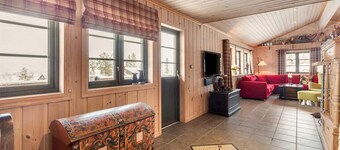 Lovely home in Dalen with sauna