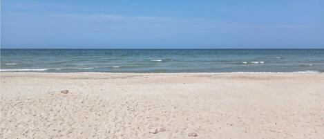 Una spiaggia nelle vicinanze