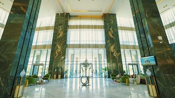Sala de estar en el lobby