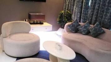 40-inch Smart TV with digital channels, streaming services