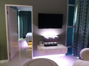 40-inch Smart TV with digital channels, streaming services