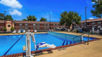 Seasonal outdoor pool