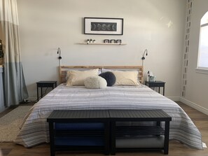 1 habitación, tabla de planchar con plancha, wifi y ropa de cama 