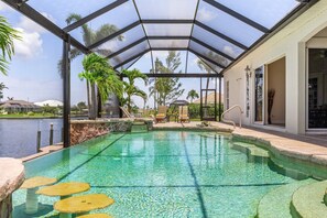 Beheizter Pool