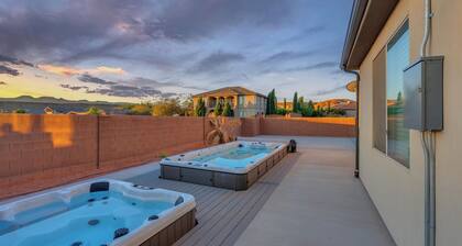 Sand Hollow 2691 | Private Swim Spa, Hot Tub, RV Parking | Near Sand Hollow Resevoir