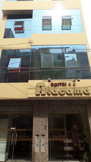 Façade de l’hébergement