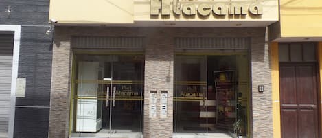 Façade de lâhĂ©bergement