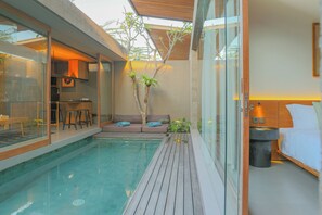 Premium-Villa, 2 Schlafzimmer | Ausblick vom Zimmer