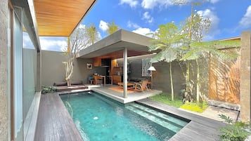 Family Villa, 2 Bedrooms | Egyptian cotton sheets, premium bedding, minibar, in-room safe
