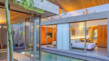 Premium Villa, 2 Bedrooms | Egyptian cotton sheets, premium bedding, minibar, in-room safe