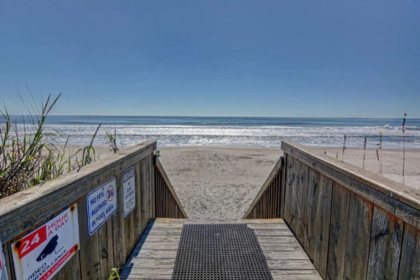 Beach nearby