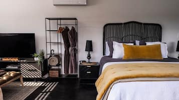 1 bedroom, desk, soundproofing, iron/ironing board