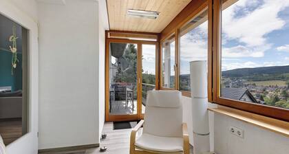 Appartement "Sonnenblick" avec vue sur les montagnes, balcon et Wi-Fi