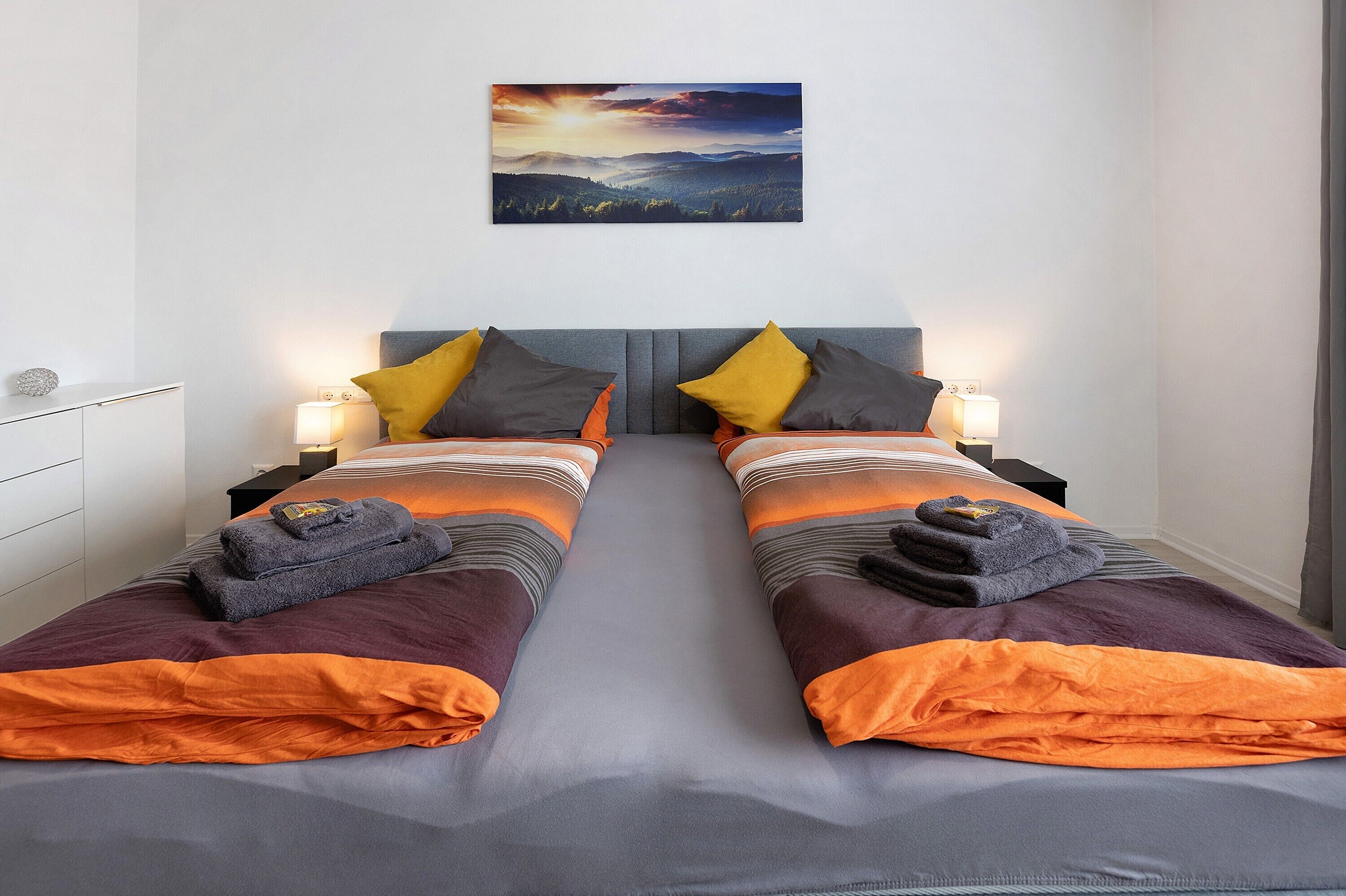 2 Schlafzimmer, Bügeleisen/Bügelbrett, kostenloses WLAN, Bettwäsche