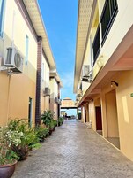 Entrada de la propiedad