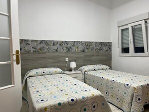 2 dormitoris i roba de llit