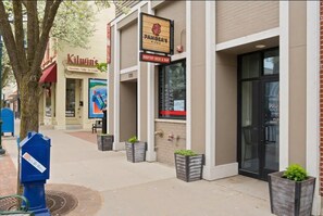 Exterior detail - Home of the Carefree Checkout (Traverse City)