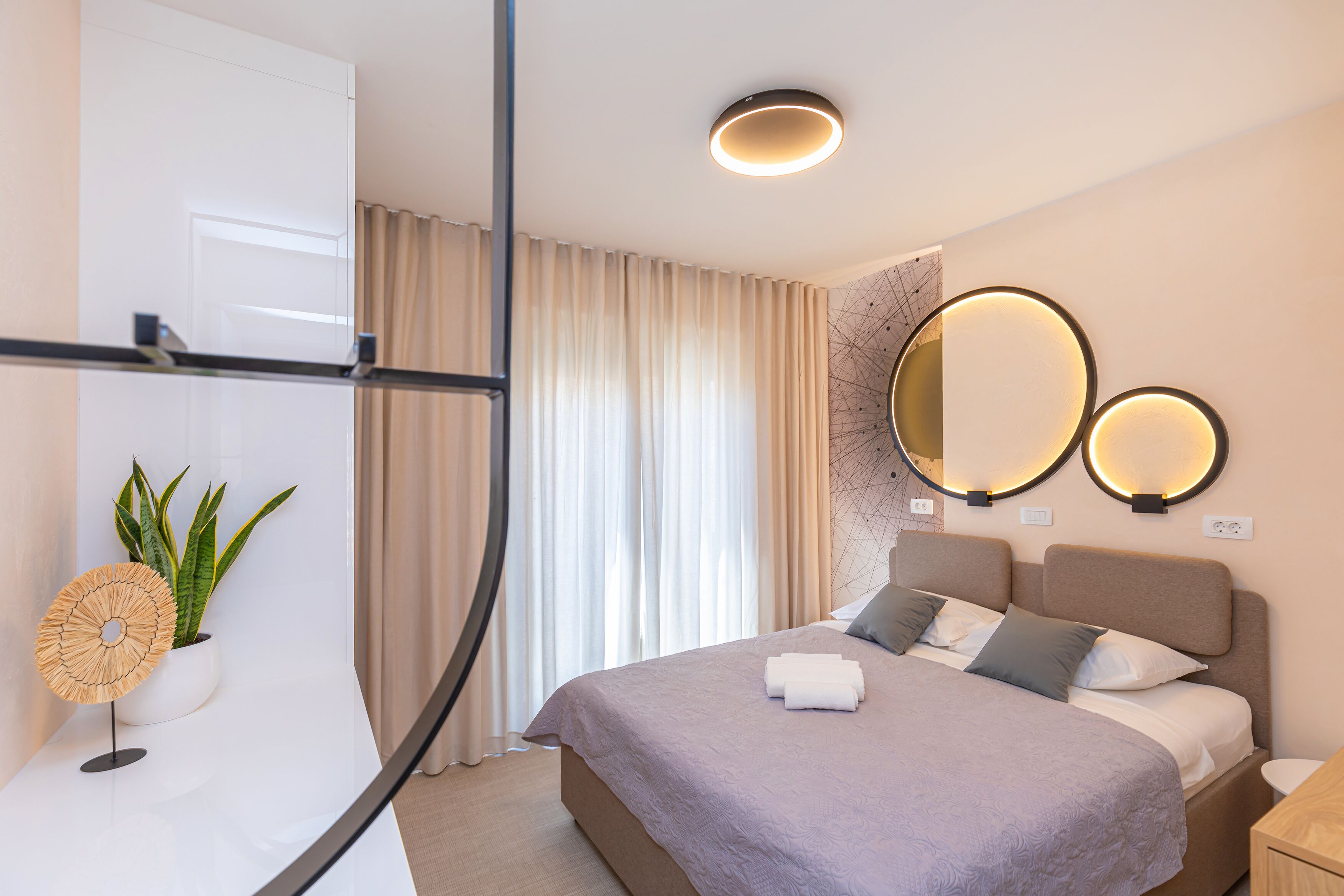 Departamento | 2 habitaciones, tabla de planchar con plancha y wifi gratis 