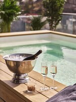 Piscina en la azotea