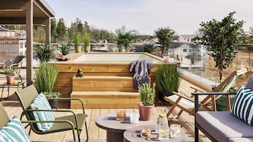 Piscina en la azotea