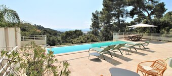 Villa Mont des Oiseaux-Piscine Chauffée/Clim/Vue Mer