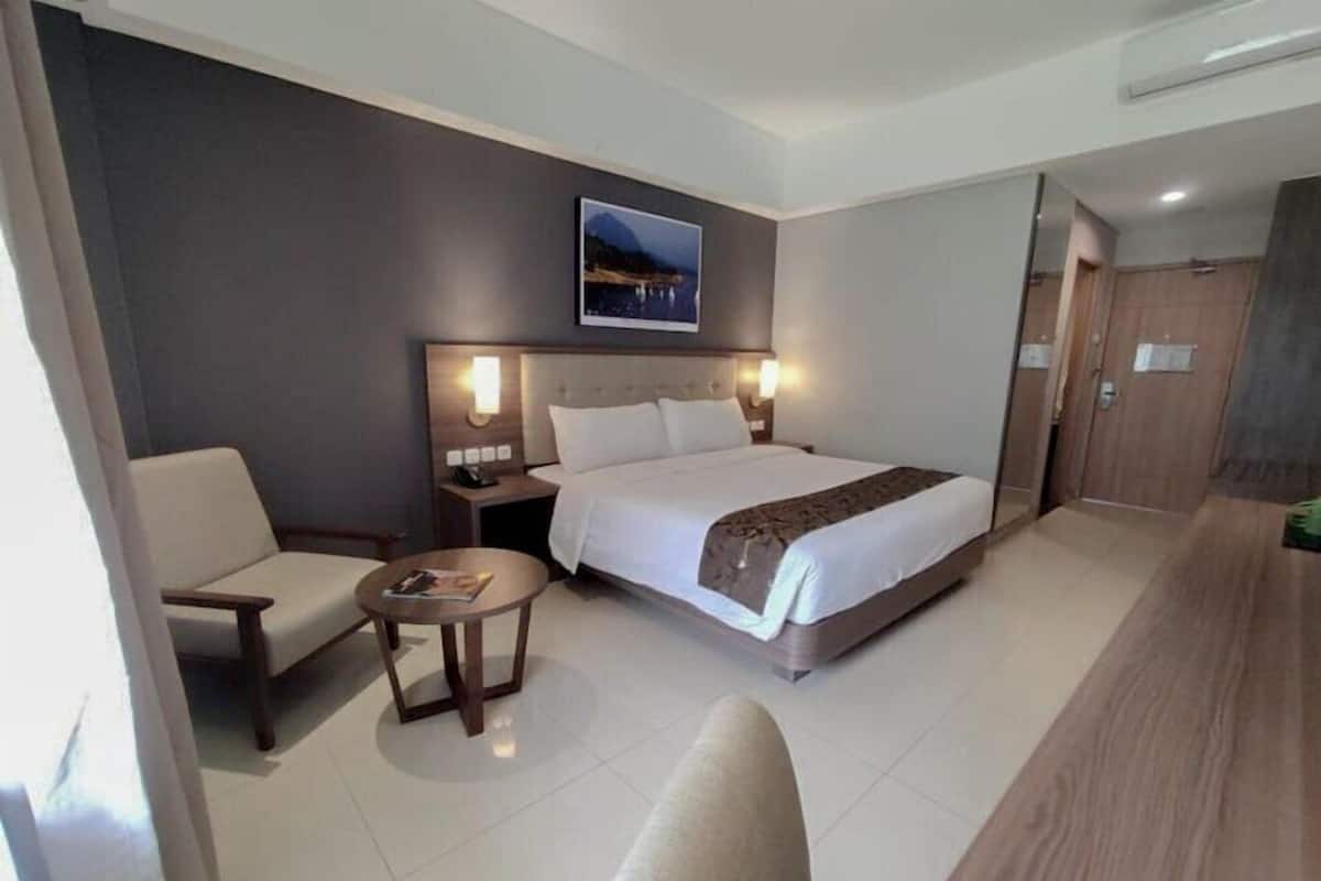 Deluxe Double Room | Minibar, in-room safe, desk, laptop workspace