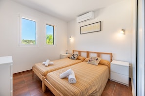 3 habitaciones, wifi gratis y ropa de cama 