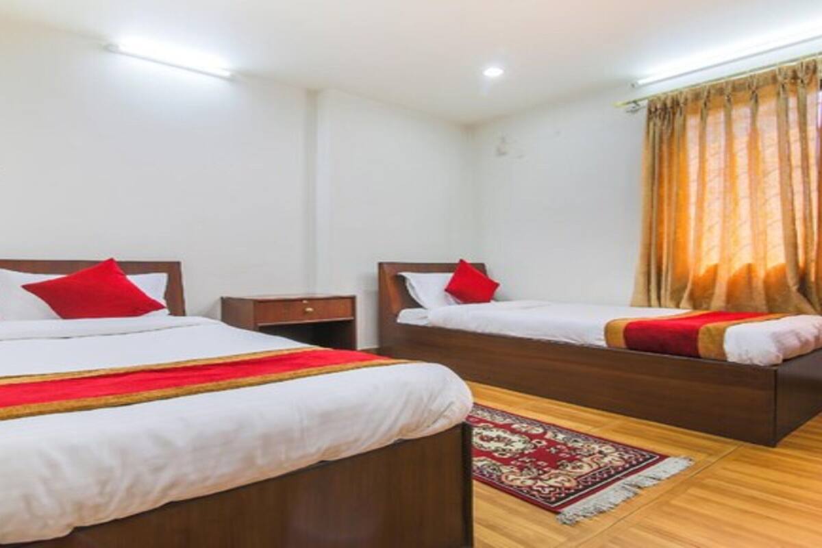 Habitación con 2 camas individuales | Wifi gratis y ropa de cama