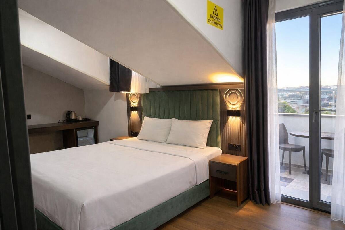 Literie de qualité supérieure, couette en duvet d'oie, minibar