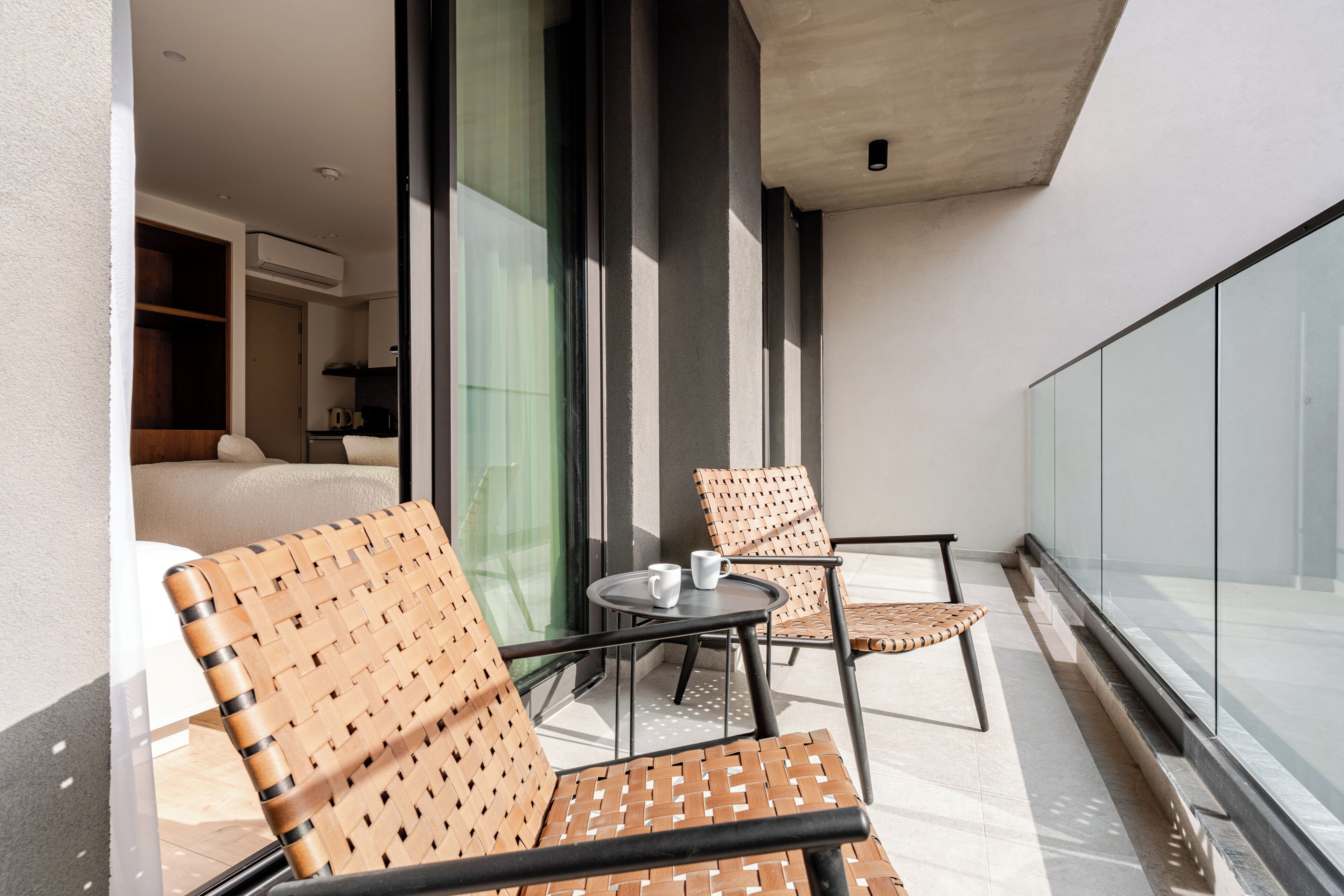 Studio, balkon | Teras/patio