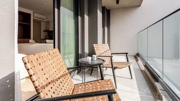 Studio, balkon | Teras/patio