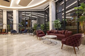 Sala de estar en el lobby
