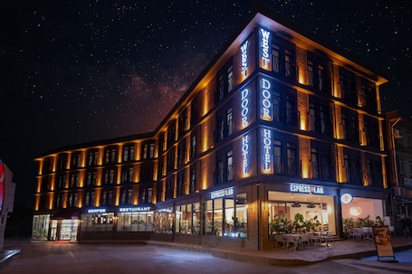 Front of property. West Door Hotel