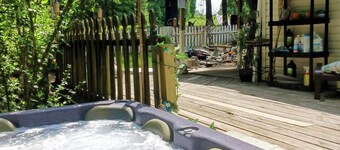Enchanted escape, secluded in the Ozarks entire home with a private hot tub
