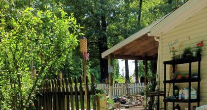 Enchanted escape, secluded in the Ozarks entire home with a private hot tub