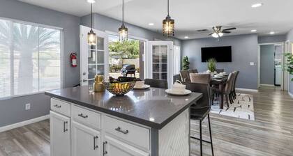 Stunning Pool at Chic 4BR Vegas Home