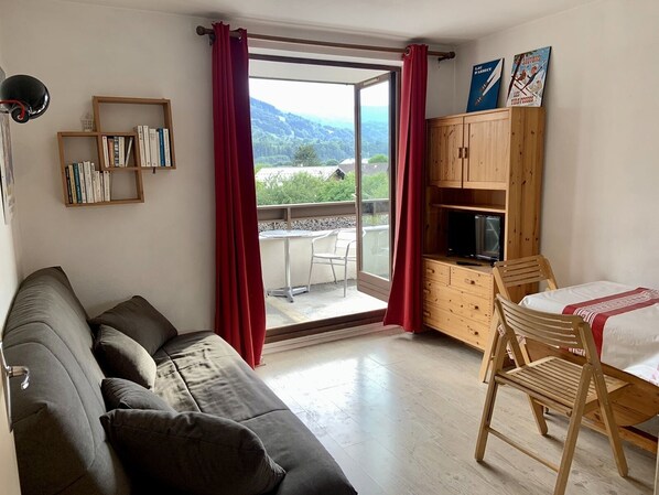 Living area - Appartement 4 Personnes Samoens Village (Samoëns)