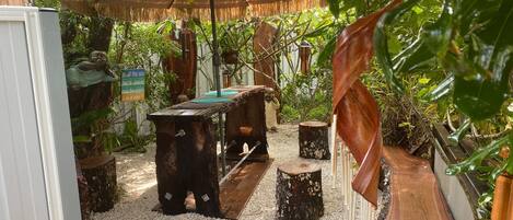 Enceinte de l’hébergement